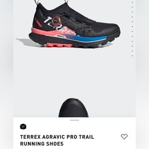 BNIB Adidas Terrex Agravic Pro Trail Running Shoe $220 US 7 38.5 UK 5.5